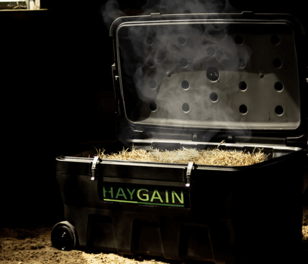 Kingfisher Farms uses HayGain Steamer for their horses