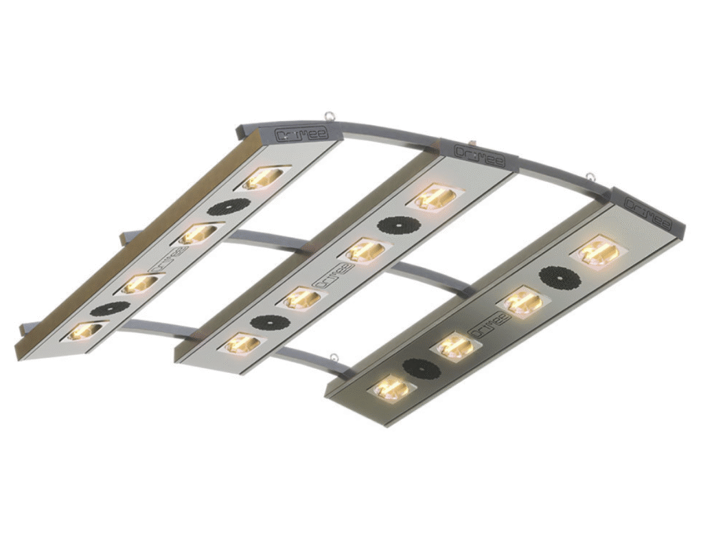 Equine phototherapy red-light treatment equipment used at Kingfisher Farms in Santa Ynez Valley.